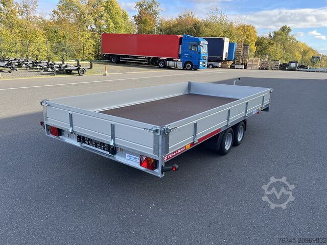 Autotransporter Anhänger Temared CARKEEPER 4021/2 2,7 to. mit Bordwänden