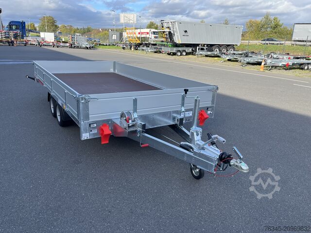 Autotransporter Anhänger Temared CARKEEPER 4021/2 2,7 to. mit Bordwänden