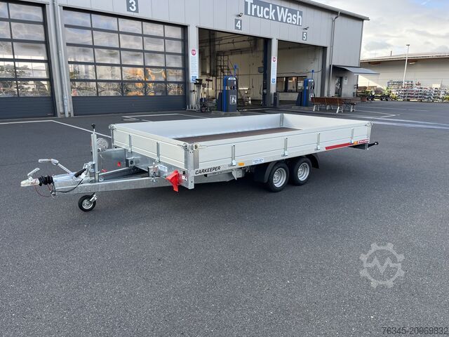 Autotransporter Anhänger Temared CARKEEPER 4021/2 2,7 to. mit Bordwänden