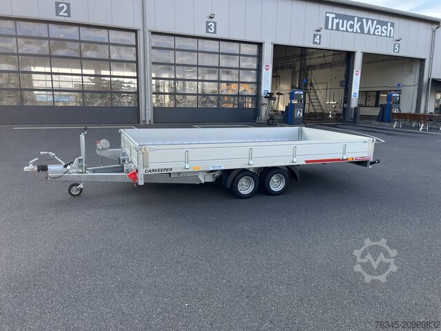 Autotransporter Anhänger Temared CARKEEPER 4021/2 2,7 to. mit Bordwänden