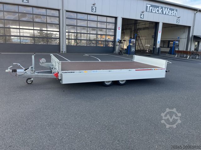 Autotransporter Anhänger Temared CARKEEPER 4021/2 2,7 to. mit Bordwänden