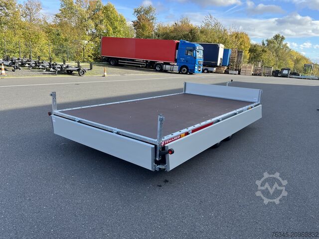 Autotransporter Anhänger Temared CARKEEPER 4021/2 2,7 to. mit Bordwänden