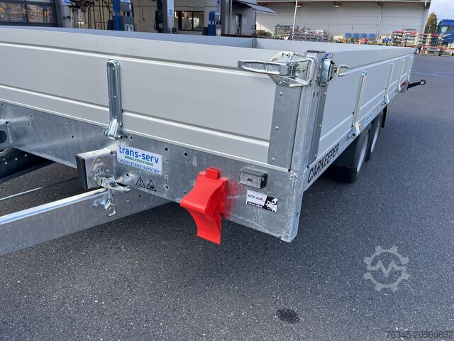 Autotransporter Anhänger Temared CARKEEPER 4021/2 2,7 to. mit Bordwänden