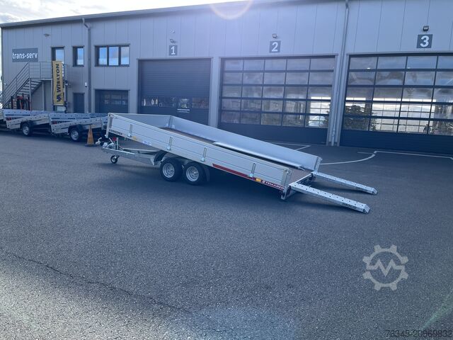 Autotransporter Anhänger Temared CARKEEPER 4021/2 2,7 to. mit Bordwänden