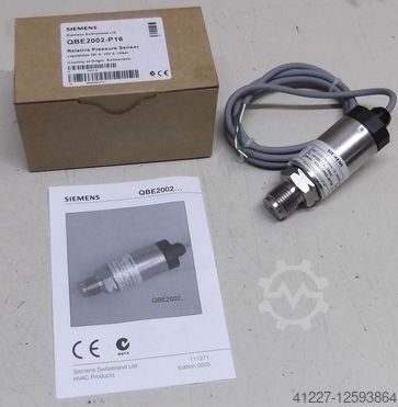 Nyomásérzékelő Siemens QBBE2002-P16