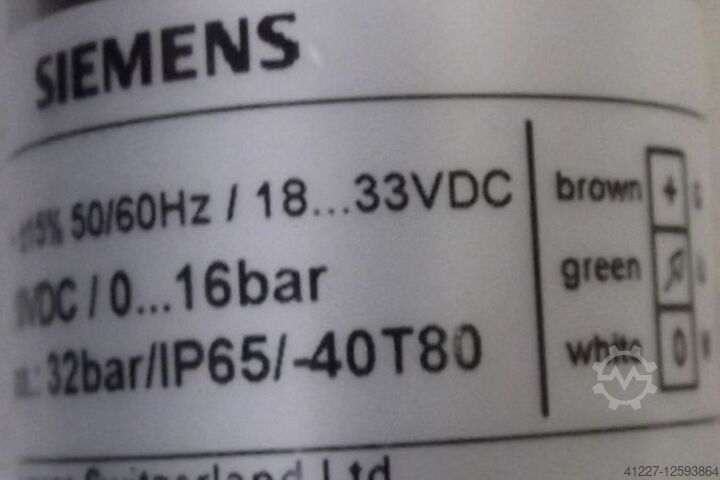 Czujnik ciśnienia Siemens QBBE2002-P16