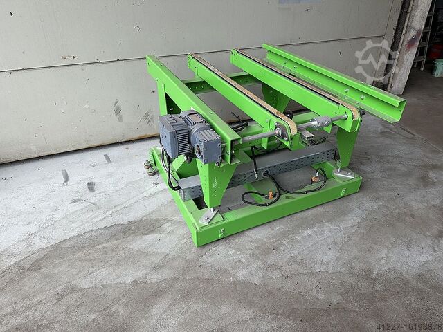 Transportband met dwarsslede Grenzebach EZT 1400 x 760 mm