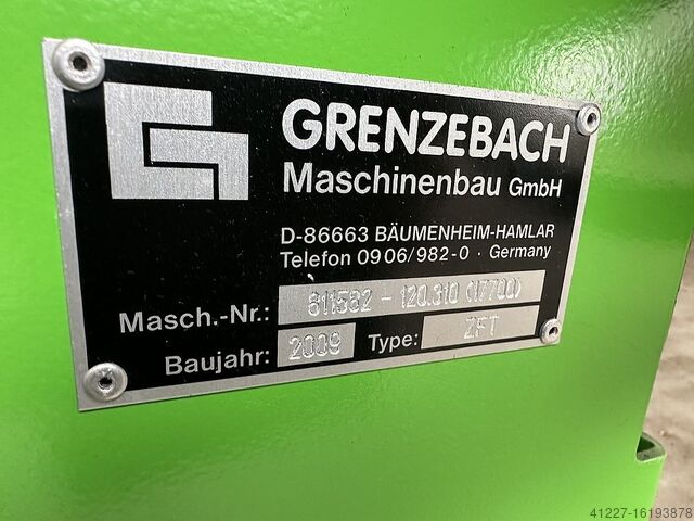 Transportband met dwarsslede Grenzebach EZT 1400 x 760 mm