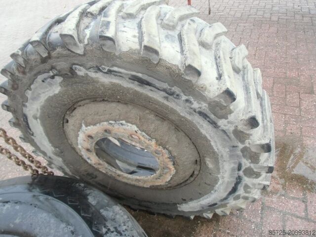 Τροχός με ελαστικό  Kraanband