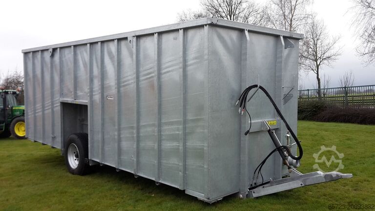 Machine de fumage  Agomac gegalvaniseerde mest-pompcontainer