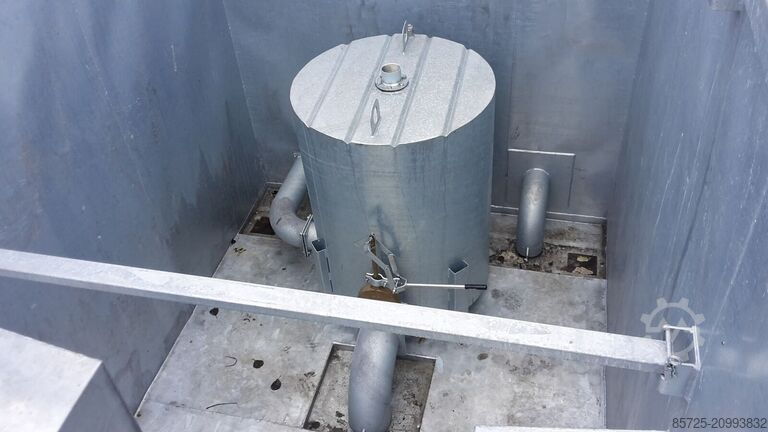 Machine de fumage  Agomac gegalvaniseerde mest-pompcontainer