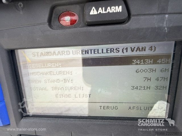 Reefer semitrailer SOR Iberica Tiefkühler Multitemp Trennwand Ladebordwand
