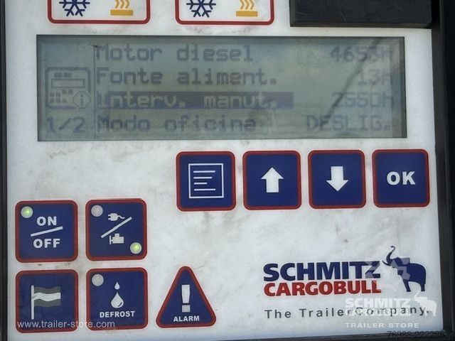 Reefer semitrailer Schmitz Cargobull Tiefkühler Standard Ladebordwand