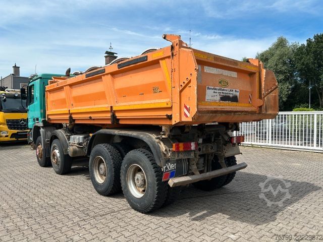 Driezijdige kipper MERCEDES-BENZ 4141 3Skipper mit Bordmatik 8x6