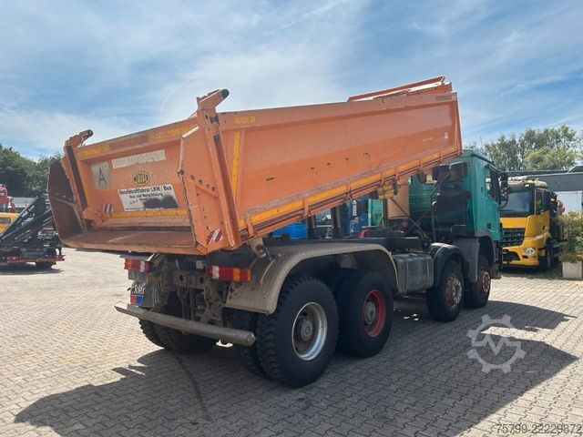 Driezijdige kipper MERCEDES-BENZ 4141 3Skipper mit Bordmatik 8x6