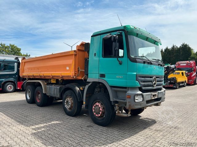 Driezijdige kipper MERCEDES-BENZ 4141 3Skipper mit Bordmatik 8x6