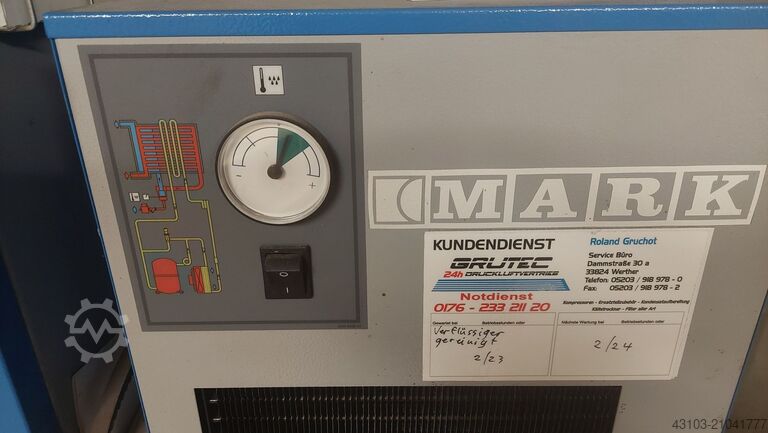 κοχλιοειδής συμπιεστής MARK MSA 15 500AD