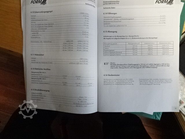 Kenar bantlama makinesi Felder Perfect 710