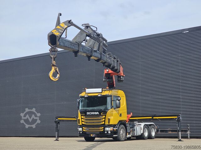 Standard-SZM Scania G400 6x2 / PALFINGER PK 60002 / WINCH / BALLAST