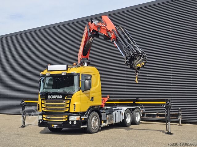 Standard-SZM Scania G400 6x2 / PALFINGER PK 60002 / WINCH / BALLAST