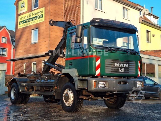 Sklápěcí vůz MAN 18.280 4x4 ALLRAD ABROLLKIPPER ATLAS HAKEN TÜV