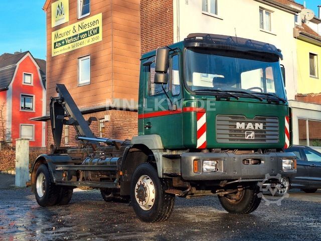 Sklápěcí vůz MAN 18.280 4x4 ALLRAD ABROLLKIPPER ATLAS HAKEN TÜV