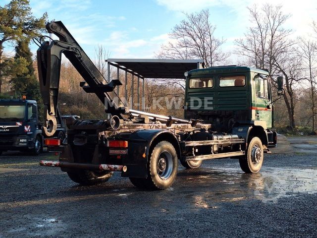 Sklápěcí vůz MAN 18.280 4x4 ALLRAD ABROLLKIPPER ATLAS HAKEN TÜV