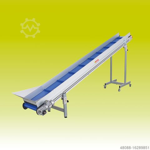 Convoyeur incliné 4.000 x 390 mm Voran Schrägförderband