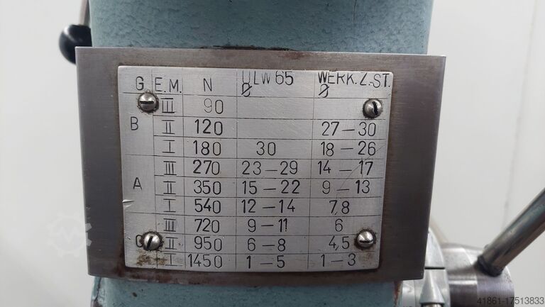 Pelarborr med kuggväxel CORDIA S30