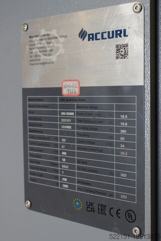 Kantpers (afkantpers) ACCURL MS8-13X4000