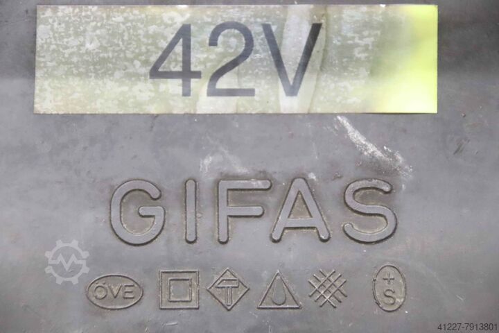 Eenfasige scheidingstransformator 42 V Gifas 500 65T0500112P42ZF