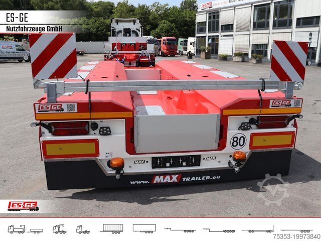 Dieplader oplegger FAYMONVILLE MAX 710 Tiefbett 2+4 PA ATX