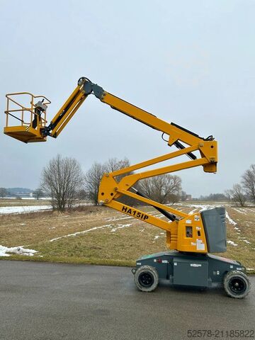 Scharnierende telescopische hoogwerker Haulotte HA 15 IP