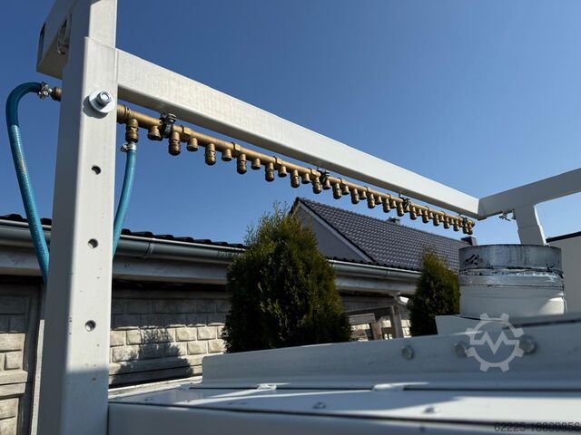 Werktafel, schaartype met afzuiging Beck BE-MI / BE-200/80/500