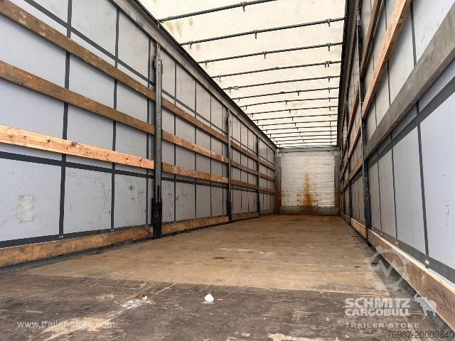 Open oplegger met zeil Schmitz Cargobull Curtainsider Standard Staplerhalterung