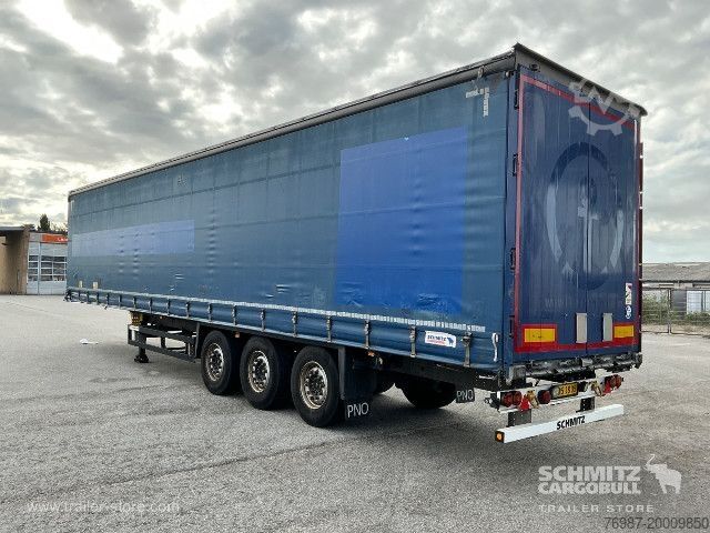 Öppen semitrailer med kapell Schmitz Cargobull Curtainsider Standard