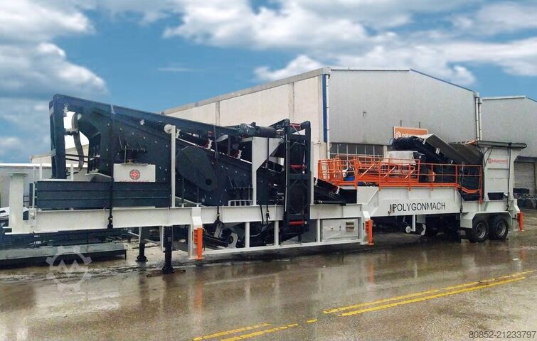 Crushing plant Polygonmach VSI-700 vertical shaft impactor 132kw