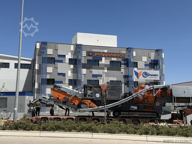 εξοπλισμός θραύσης Polygonmach 1213  horizontal shaft impact crusher 1200x1300mm