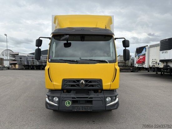Autocarro con pianale e telone RENAULT D16 PLANE, LBW, E6,