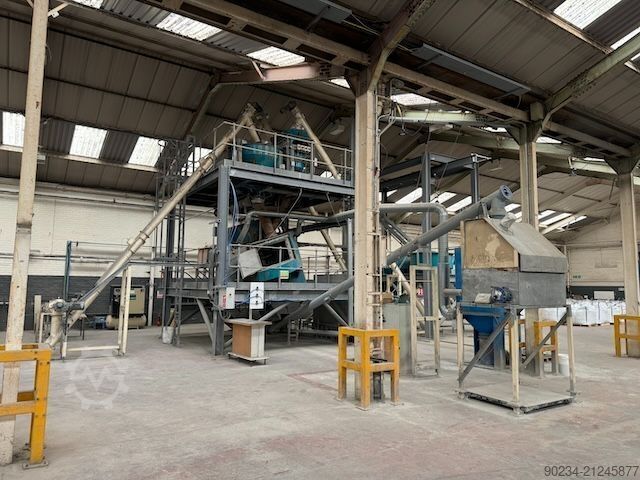 Installation de malaxage en continu Eirich RV19 de 1500 litres, capacité de 50 tonnes/heure EIRICH Rv19