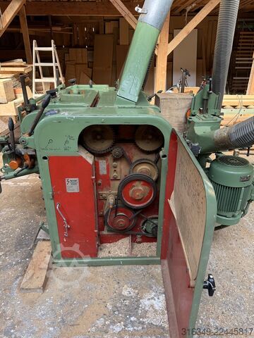 Pialla per legno da costruzione a 4 lati Kupfermühle Vuin 750