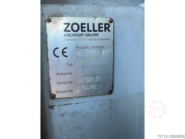 Müllwagen Mercedes-Benz 2533 Antox 6x2 Zöller Medium X2 Evo