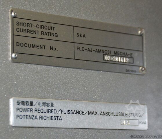 Laser cutting machine Amada FLC 3015 AJ CNC FIBER LASER 2kW