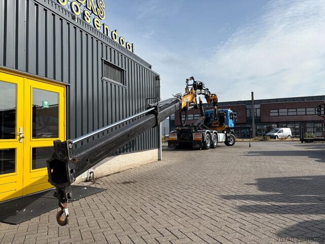 Containertransport (haakarmsysteem) MAN TGS 33.360 + EFFER 210/4S   4 X EXT. +  JIB 2 S...