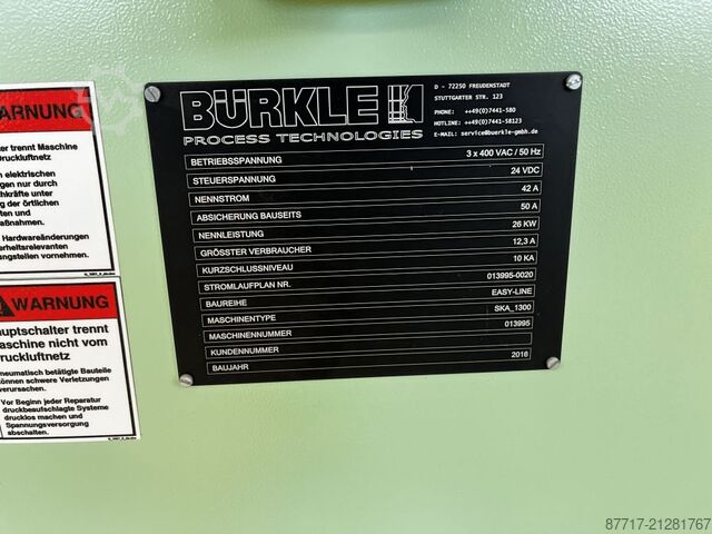 Rolcoater BÜRKLE Multiline SKA-1300