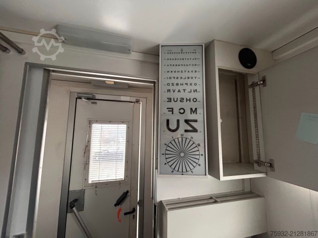 Furgon skrzyniowy MERCEDES-BENZ Atego 816 R - Koffer, Arztpraxis, Eventfahrzeug