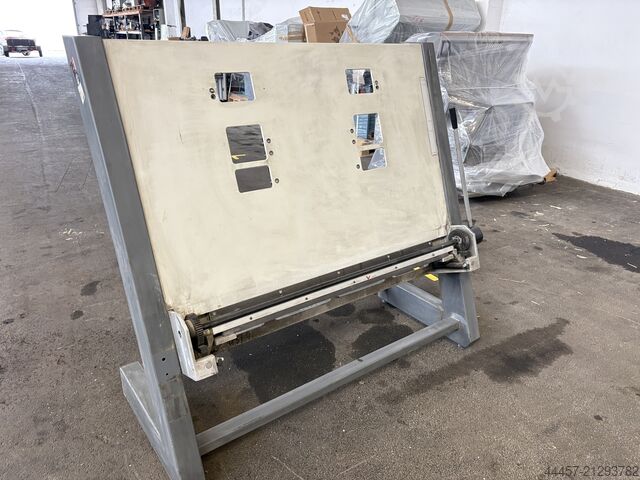 Sheet metal bending machine Heidelberg Plattenabkante
