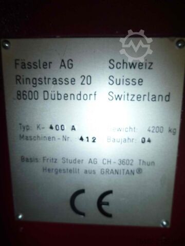 FASSLER K 400A FASSLER K 400A