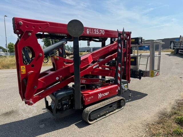 Scharnierende telescopische hoogwerker Hinowa Lightlift 15.70