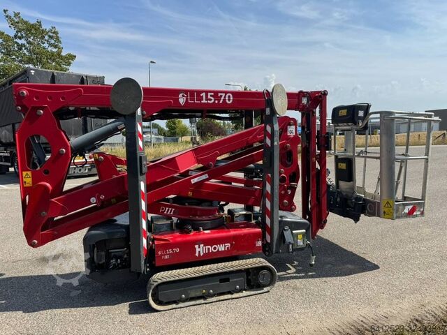 Scharnierende telescopische hoogwerker Hinowa Lightlift 15.70
